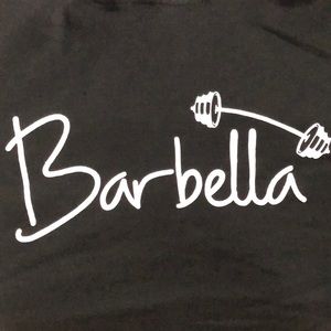 Cropped barbella sweatshirt